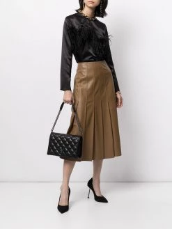 Saint Laurent mini Becky quilted shoulder bag