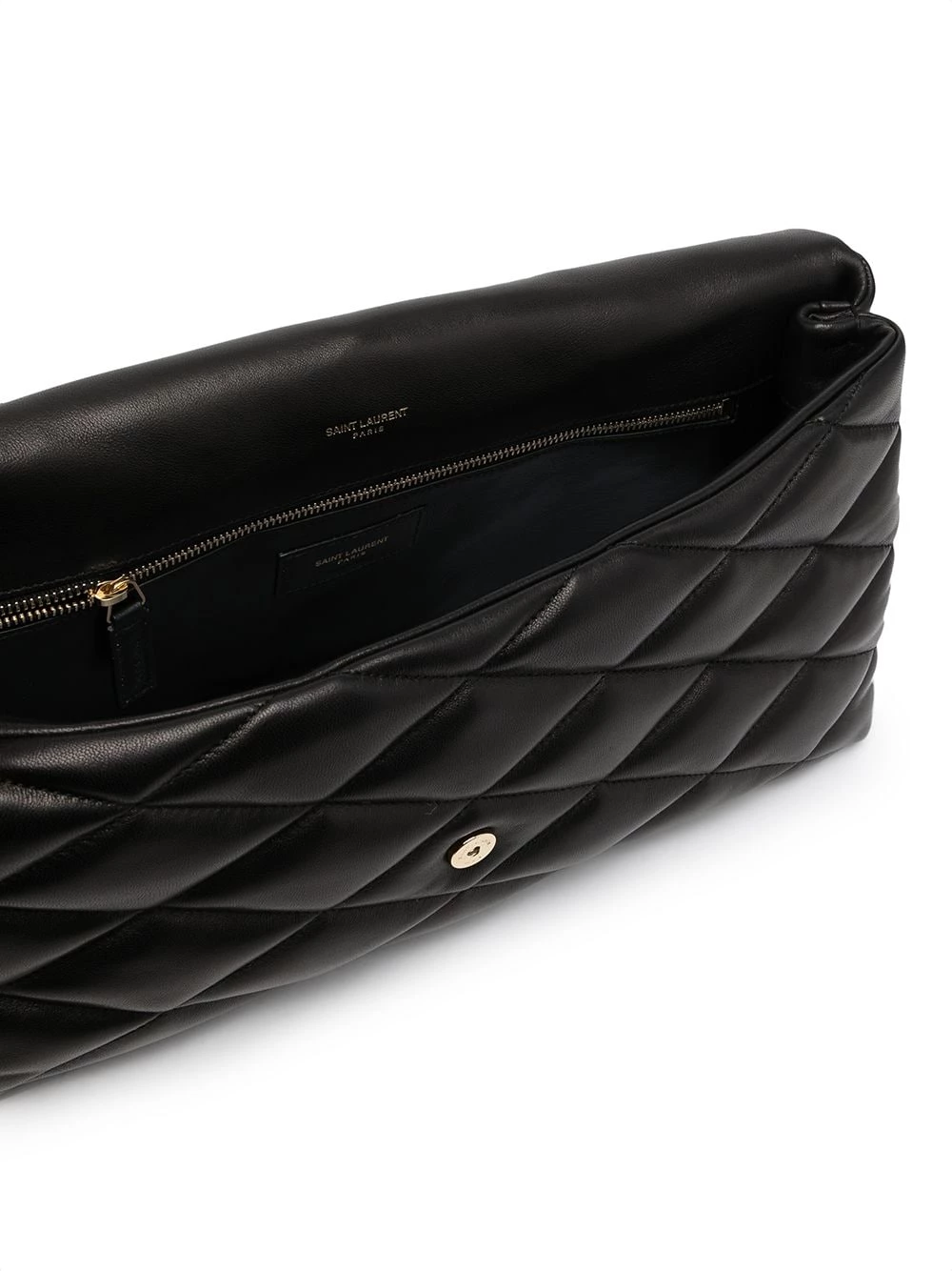 Saint Laurent Sade Puffer clutch bag