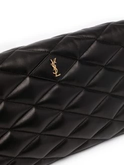 Saint Laurent Sade Puffer clutch bag
