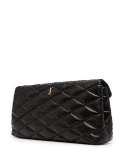 Saint Laurent Sade Puffer clutch bag
