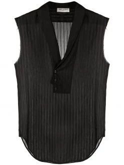 Saint Laurent V-neck sleeveless shirt