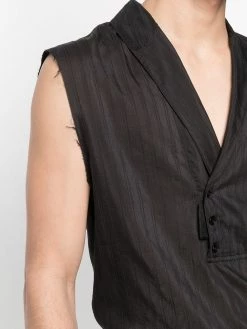 Saint Laurent V-neck sleeveless shirt
