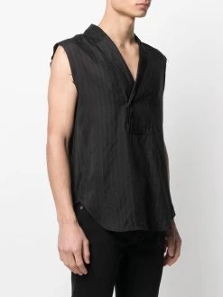 Saint Laurent V-neck sleeveless shirt