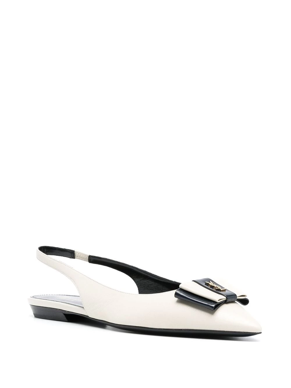 Saint Laurent bow slingback ballerina shoes