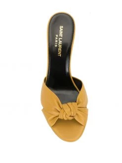 Saint Laurent Bianca 75mm mules