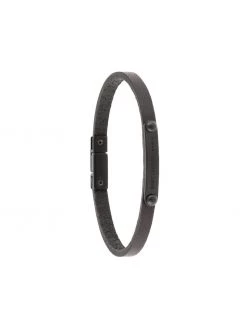 Saint Laurent logo plaque bracelet