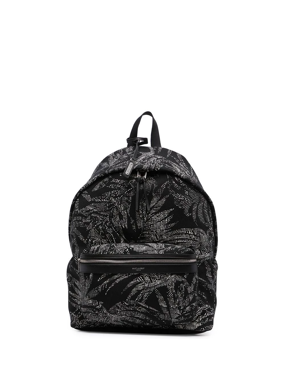 Saint Laurent palm tree print City backpack