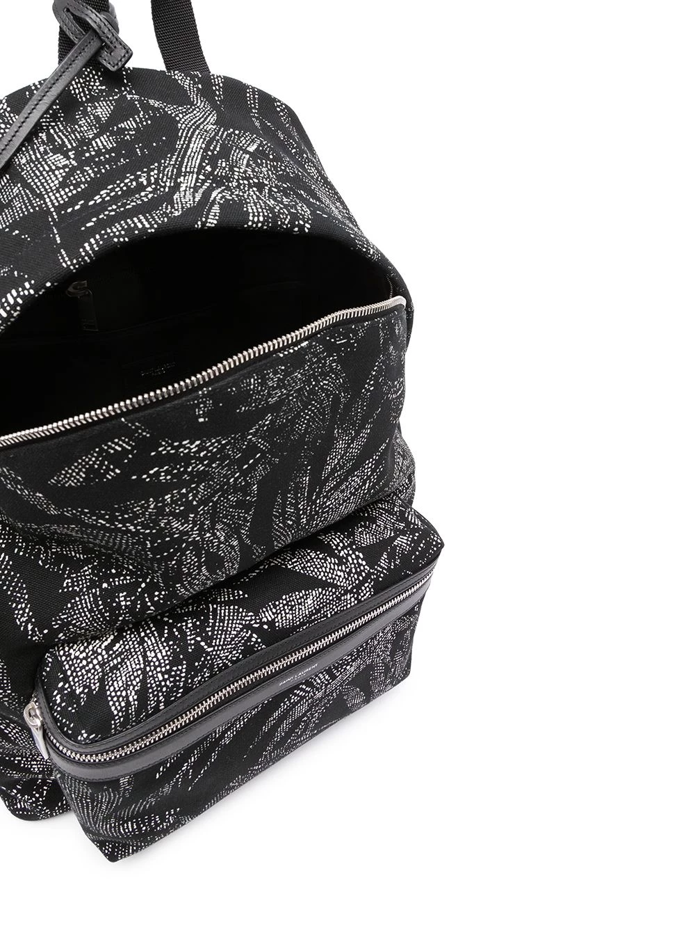 Saint Laurent palm tree print City backpack