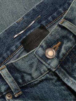 Saint Laurent washed-effect slim fit 6830 jeans