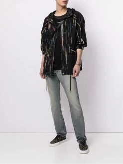 Saint Laurent washed-effect slim fit 6830 jeans