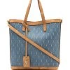 Saint Laurent monogram-pattern tote bag