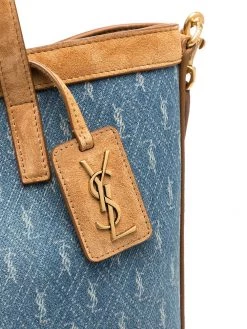 Saint Laurent monogram-pattern tote bag