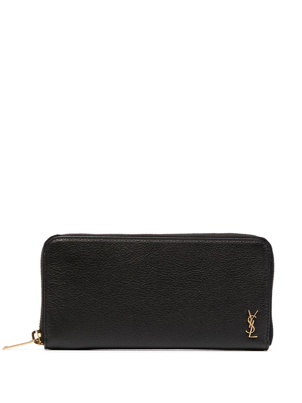 Saint Laurent pebbled leather wallet