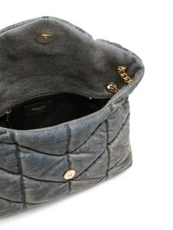 Saint Laurent Loulou denim shoulder bag