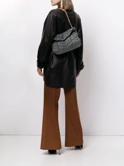 Saint Laurent Loulou denim shoulder bag