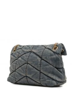 Saint Laurent Loulou denim shoulder bag