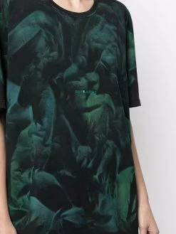 Saint Laurent tie-dye boyfriend-fit T-shirt