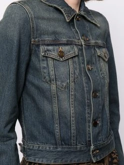 Saint Laurent faded denim jacket