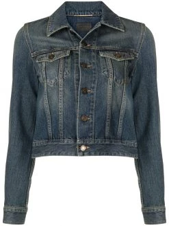 Saint Laurent faded denim jacket