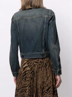 Saint Laurent faded denim jacket