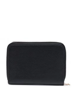 Saint Laurent logo-plaque zip-fastening wallet