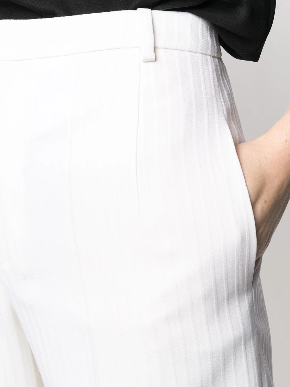 Saint Laurent pinstripe tailored shorts