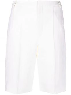 Saint Laurent pinstripe tailored shorts