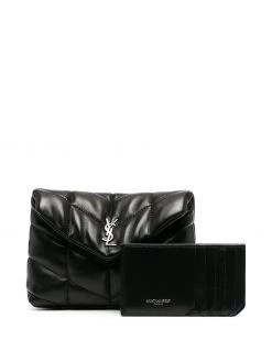 Saint Laurent small Loulou Puffer clutch