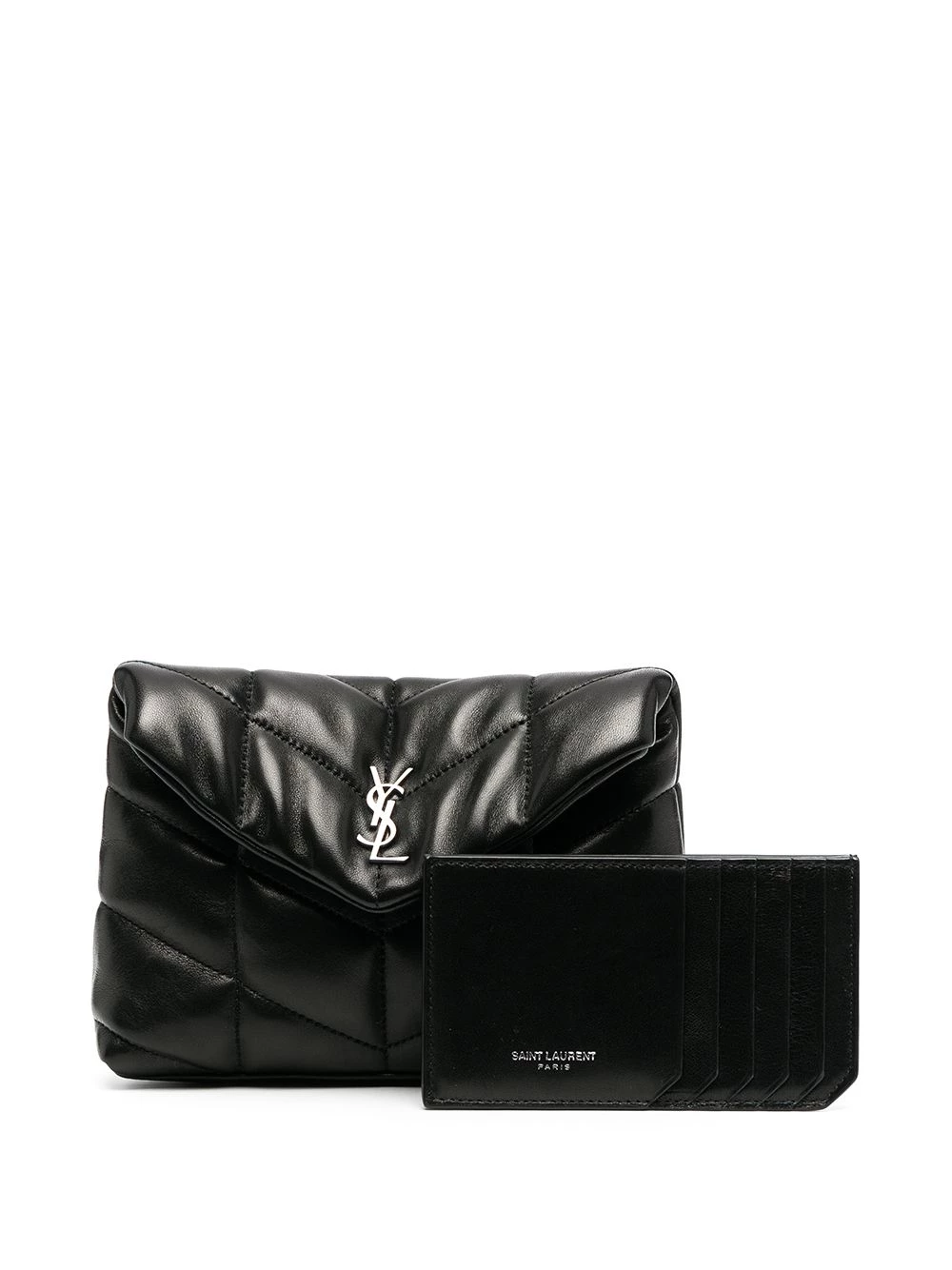 Saint Laurent small Loulou Puffer clutch