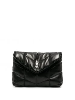 Saint Laurent small Loulou Puffer clutch