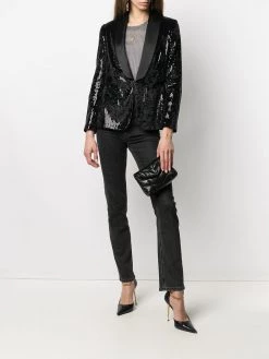 Saint Laurent small Loulou Puffer clutch