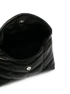Saint Laurent small Loulou Puffer clutch