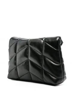Saint Laurent small Loulou Puffer clutch