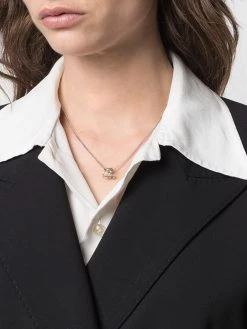 Saint Laurent prism charm necklace