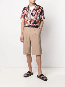 Saint Laurent Hawaiian print short-sleeve shirt