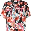 Saint Laurent Hawaiian print short-sleeve shirt