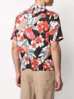 Saint Laurent Hawaiian print short-sleeve shirt