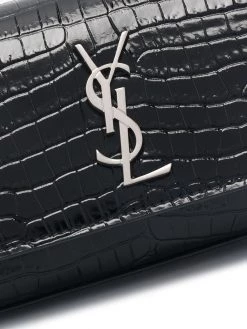 Saint Laurent croc effect belt bag