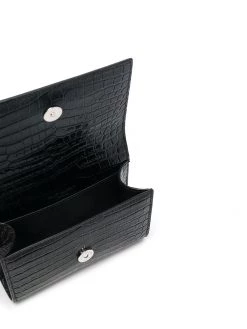 Saint Laurent croc effect belt bag