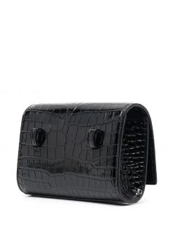 Saint Laurent croc effect belt bag