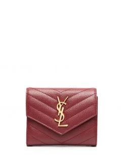 Saint Laurent Monogram quilted wallet