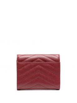 Saint Laurent Monogram quilted wallet
