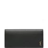 Saint Laurent monogram leather wallet
