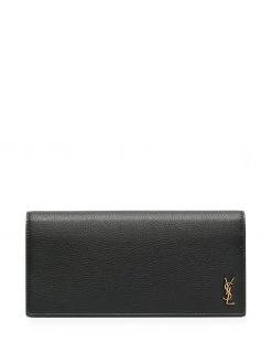 Saint Laurent monogram leather wallet