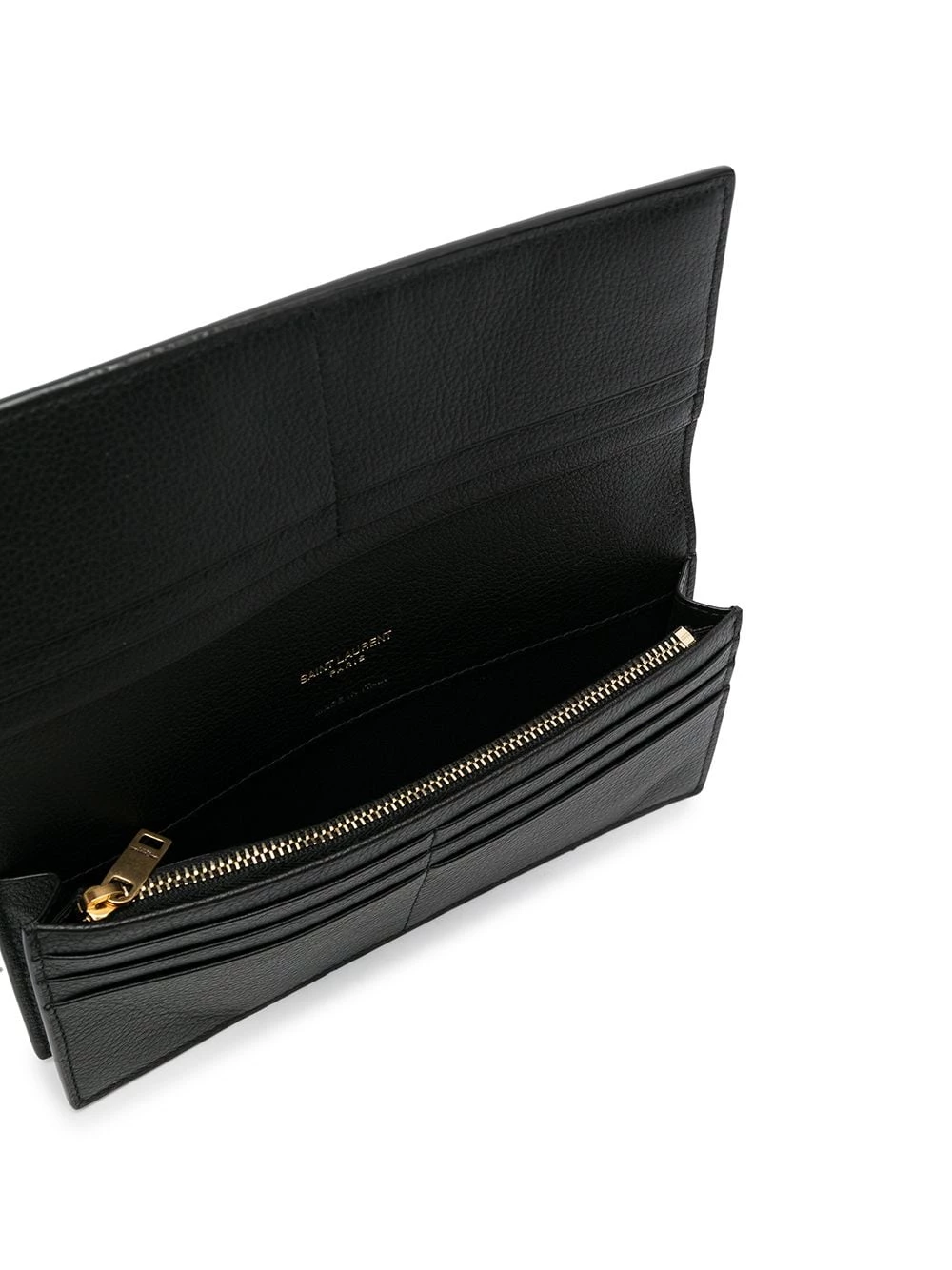 Saint Laurent monogram leather wallet