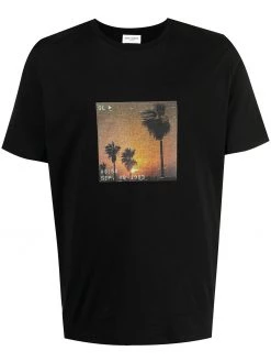 Saint Laurent VHS Sunset T-shirt