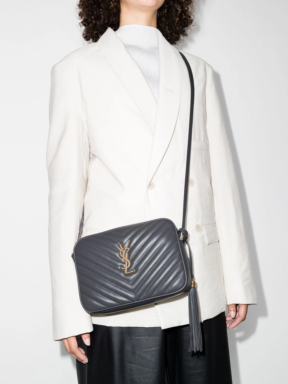 Saint Laurent Lou quilted crossbody bag