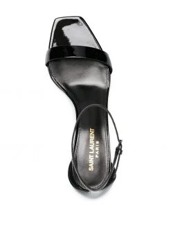 Saint Laurent block-heel leather sandals