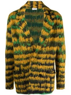 Saint Laurent knitted double-breasted blazer