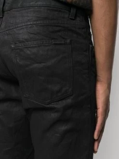 Saint Laurent high-waist straight-leg jeans